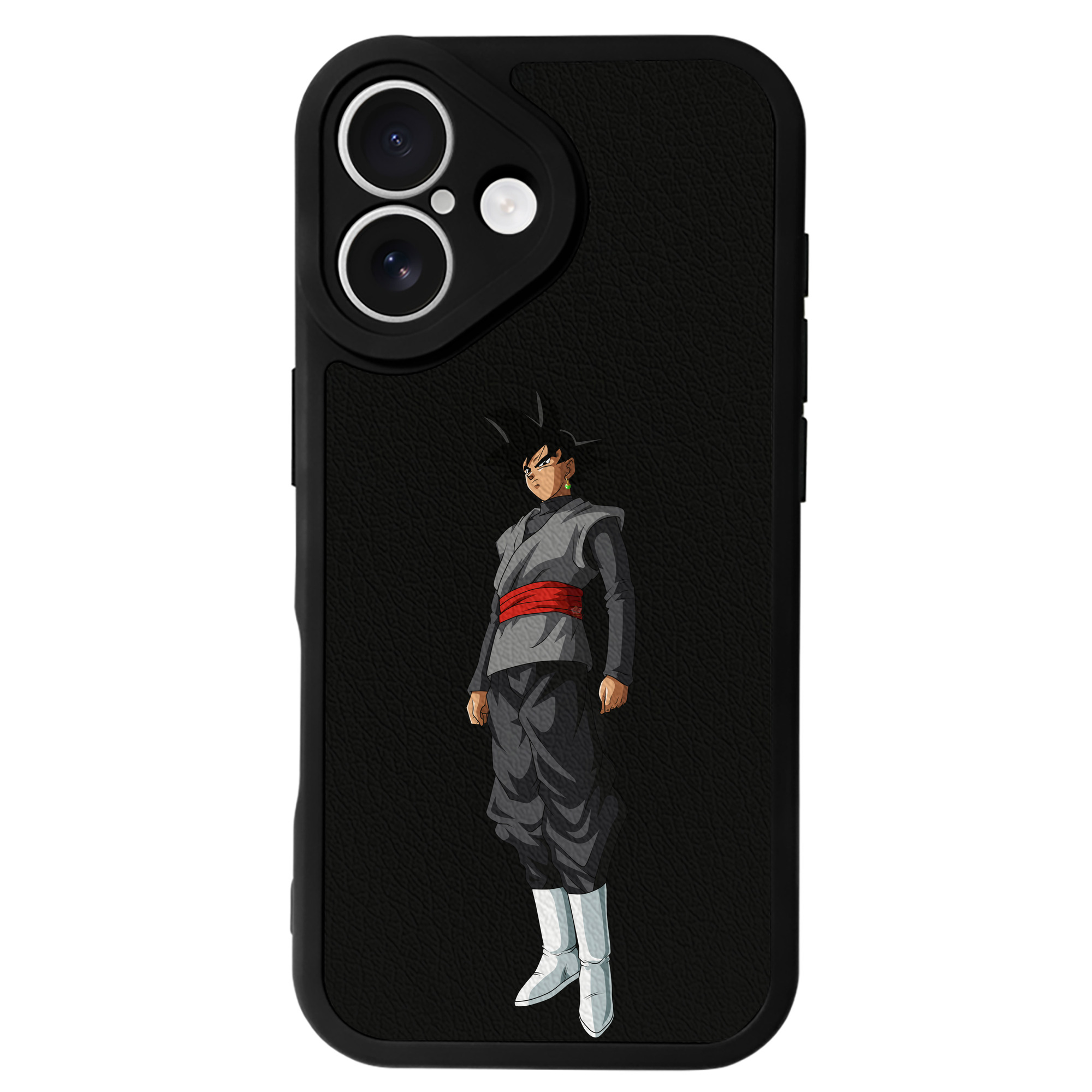 （画像用） ドラゴンボール ベジータ四世（Bejīta Yonsei）DRAGON BALL Vegeta IV 【iPhone 16シリーズ対応】シリコンスマホケース（レザー調） 材質：シリコン